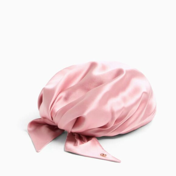 Valentino Garavani  turban scarf with silk braid main image 5